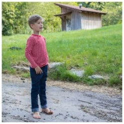 Finkid - Kid's Sampo - Haut à Manches Longues -Vestes Boutique finkid kids sampo haut a manches longues detail 3