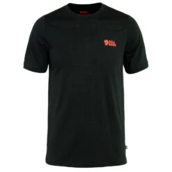 FJÄLLRÄVEN Fjällräven - Abisko Wool Logo S/S - T-shirt En Laine Mérinos -Vestes Boutique fjaellraeven abisko wool logo s s t shirt en laine merinos 1