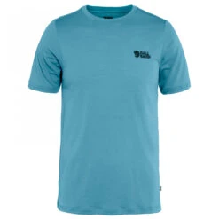 FJÄLLRÄVEN Fjällräven - Abisko Wool Logo S/S - T-shirt En Laine Mérinos -Vestes Boutique fjaellraeven abisko wool logo s s t shirt en laine merinos 2