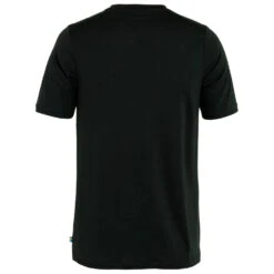FJÄLLRÄVEN Fjällräven - Abisko Wool Logo S/S - T-shirt En Laine Mérinos -Vestes Boutique fjaellraeven abisko wool logo s s t shirt en laine merinos detail 2