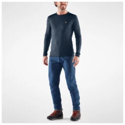 FJÄLLRÄVEN Fjällräven - Bergtagen Thinwool L/S - Sous-vêtement Mérinos -Vestes Boutique fjaellraeven bergtagen thinwool l s sous vetement merinos detail 3