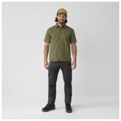 FJÄLLRÄVEN Fjällräven - Övik Lite Shirt S/S - Chemise -Vestes Boutique fjaellraeven oevik lite shirt s s chemise detail 3
