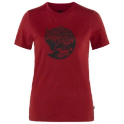 FJÄLLRÄVEN Fjällräven - Women's Abisko Wool Fox S/S - T-shirt En Laine Mérinos -Vestes Boutique fjaellraeven womens abisko wool fox s s t shirt en laine merinos 2