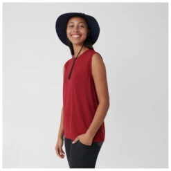 FJÄLLRÄVEN Fjällräven - Women's Abisko Wool Tank Top - T-shirt En Laine Mérinos -Vestes Boutique fjaellraeven womens abisko wool tank top t shirt en laine merinos detail 4