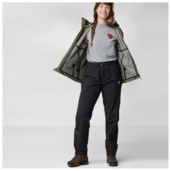 FJÄLLRÄVEN Fjällräven - Women's HC Hydratic Trail Trousers - Pantalon Imperméable -Vestes Boutique fjaellraeven womens hc hydratic trail trousers pantalon impermeable detail 4