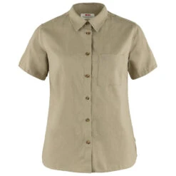 FJÄLLRÄVEN Fjällräven - Women's Övik Travel Shirt S/S - Chemisier -Vestes Boutique fjaellraeven womens oevik travel shirt s s chemisier 2