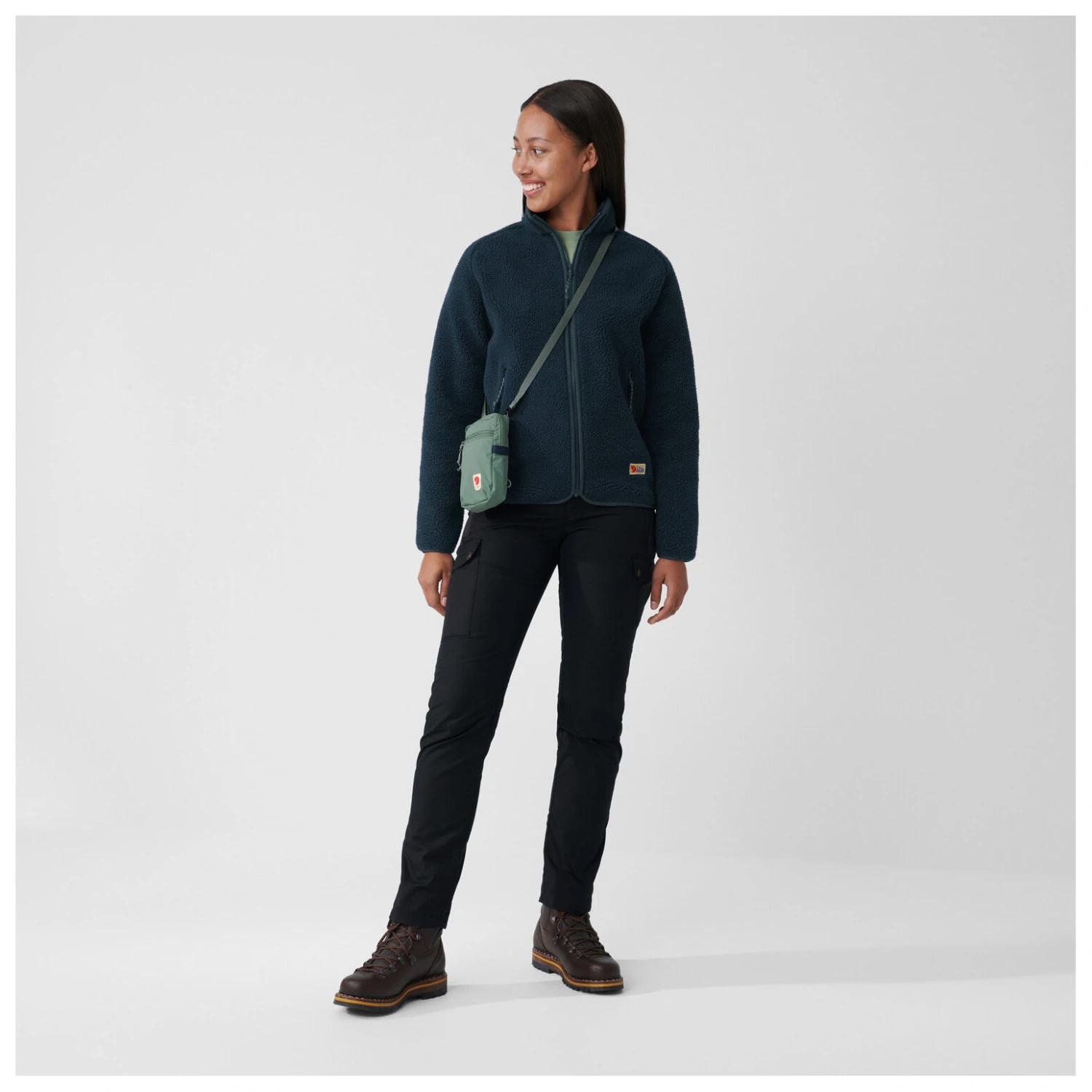FJÄLLRÄVEN Fjällräven - Women's Vardag Pile Fleece - Veste Polaire 5 FJÄLLRÄVEN Fjällräven - Women's Vardag Pile Fleece - Veste Polaire – Image 3