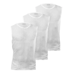 GripGrab - Ultralight Sleeveless Mesh Baselayer 3-Pack - T-shirt Technique -Vestes Boutique gripgrab ultralight sleeveless mesh baselayer 3 pack t shirt technique 1