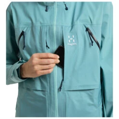 Haglöfs - Women's Vassi Touring GTX Jacket - Veste Imperméable -Vestes Boutique hagloefs womens vassi touring gtx jacket veste impermeable detail 6