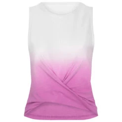 Hey Honey - Women's Cropped Top Dip Dye - Débardeur De Yoga -Vestes Boutique hey honey womens cropped top dip dye debardeur de yoga 1