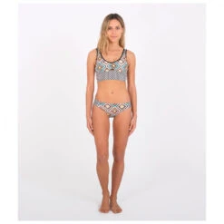 Hurley - Women's Mosaic Geo Full Tab Side Bottom - Bas De Maillot -Vestes Boutique hurley womens mosaic geo full tab side bottom bas de maillot detail 5