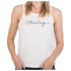 Hurley - Women's Oceancare One And Only Script Tank - Débardeur -Vestes Boutique hurley womens oceancare one and only script tank debardeur 2