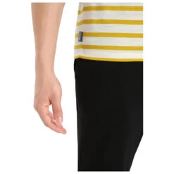 Icebreaker - Drayden S/S Tee Stripe - T-shirt En Laine Mérinos -Vestes Boutique icebreaker drayden s s tee stripe t shirt en laine merinos detail 5