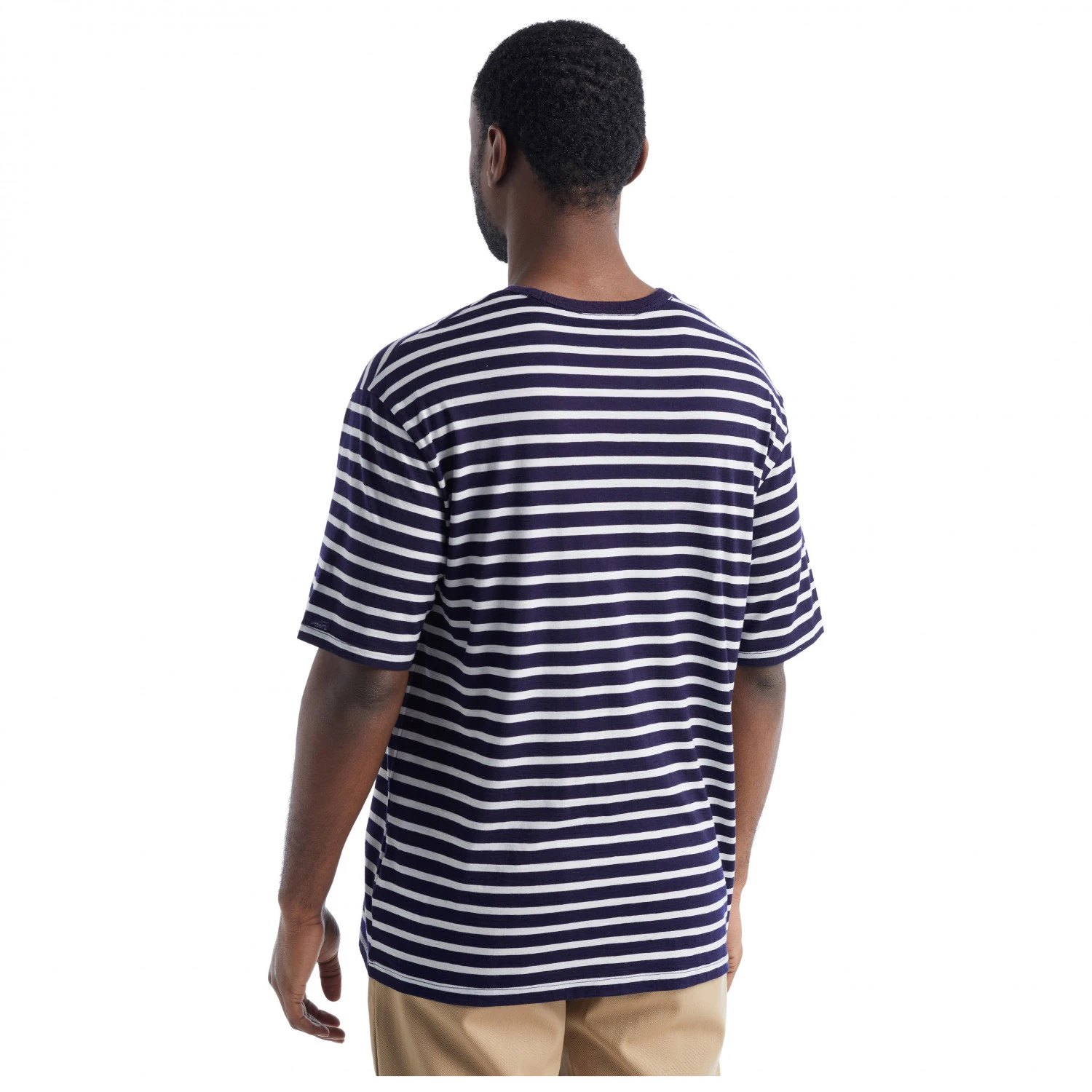Icebreaker - Granary S/S Pocket Tee Stripe - T-shirt En Laine Mérinos 4 Icebreaker - Granary S/S Pocket Tee Stripe - T-shirt En Laine Mérinos – Image 2