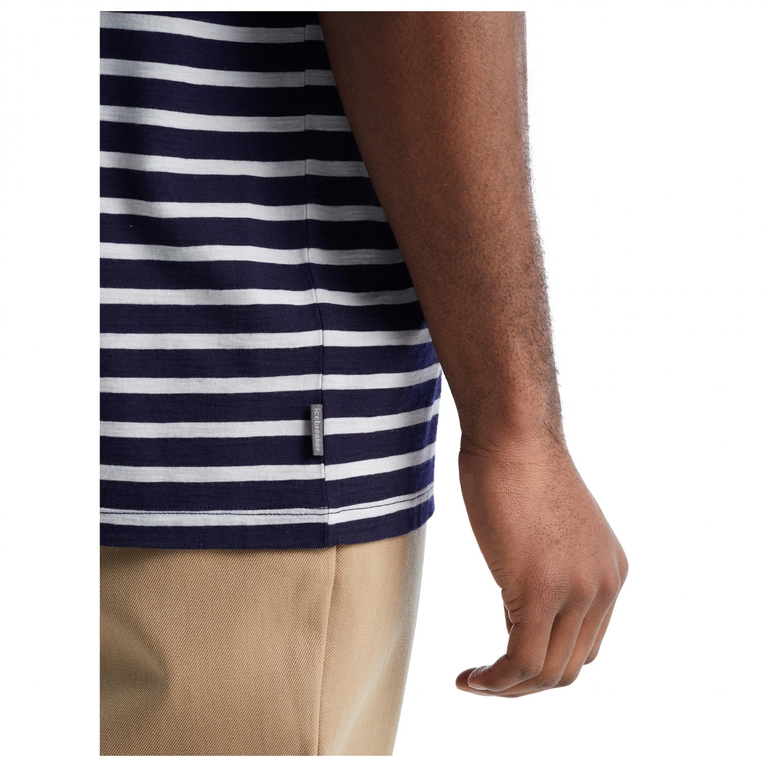 Icebreaker - Granary S/S Pocket Tee Stripe - T-shirt En Laine Mérinos 8 Icebreaker - Granary S/S Pocket Tee Stripe - T-shirt En Laine Mérinos – Image 6