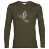 Icebreaker - Tech Lite II L/S Tee Skiing Yeti - T-shirt En Laine Mérinos -Vestes Boutique icebreaker tech lite ii l s tee skiing yeti t shirt en laine merinos