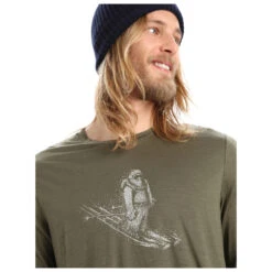 Icebreaker - Tech Lite II L/S Tee Skiing Yeti - T-shirt En Laine Mérinos 11 Icebreaker - Tech Lite II L/S Tee Skiing Yeti - T-shirt En Laine Mérinos -Vestes Boutique icebreaker tech lite ii l s tee skiing yeti t shirt en laine merinos detail 4