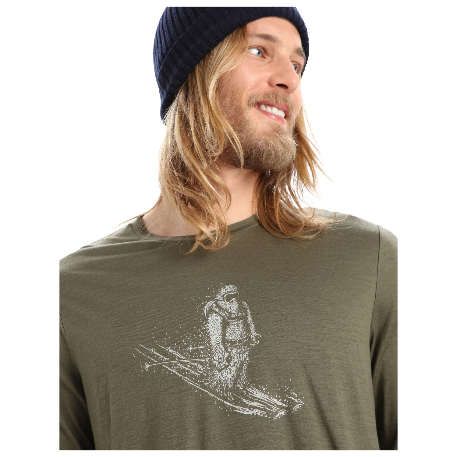 Icebreaker - Tech Lite II L/S Tee Skiing Yeti - T-shirt En Laine Mérinos 6 Icebreaker - Tech Lite II L/S Tee Skiing Yeti - T-shirt En Laine Mérinos – Image 4