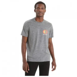 Icebreaker - Tech Lite II S/S Tee Spring Glow - T-shirt En Laine Mérinos -Vestes Boutique icebreaker tech lite ii s s tee spring glow t shirt en laine merinos detail 3