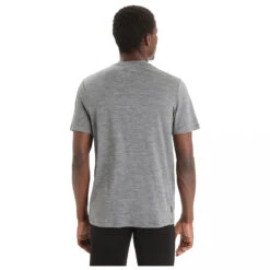 Icebreaker - Tech Lite II S/S Tee Spring Glow - T-shirt En Laine Mérinos -Vestes Boutique icebreaker tech lite ii s s tee spring glow t shirt en laine merinos detail 4