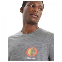 Icebreaker - Tech Lite II S/S Tee Spring Glow - T-shirt En Laine Mérinos -Vestes Boutique icebreaker tech lite ii s s tee spring glow t shirt en laine merinos detail 6