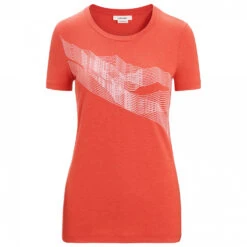 Icebreaker - Women's Central Classic S/S Tee St Anton - T-shirt En Laine Mérinos -Vestes Boutique icebreaker womens central classic s s tee st anton t shirt en laine merinos 1