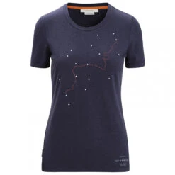 Icebreaker - Women's Central Classic S/S Tour Du Mont Blanc - T-shirt En Laine Mérinos