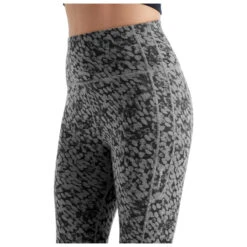 Icebreaker - Women's Fastray High Rise Tights Forest Shadow - Legging -Vestes Boutique icebreaker womens fastray high rise tights forest shadow legging detail 5