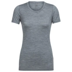 Icebreaker - Women's Merino S/S Low Crewe - T-shirt En Laine Mérinos -Vestes Boutique icebreaker womens merino s s low crewe t shirt en laine merinos 2