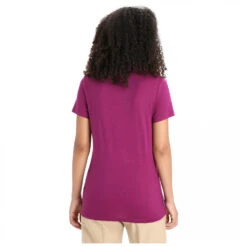 Icebreaker - Women's Tech Lite II S/S Scoop Nature Celebr. - T-shirt En Laine Mérinos -Vestes Boutique icebreaker womens tech lite ii s s scoop nature celebr t shirt en laine merinos detail 4