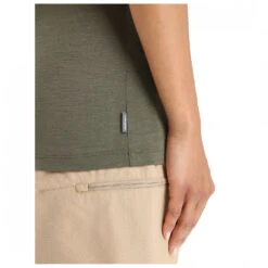 Icebreaker - Women's Tech Lite II S/S Scoop Tee Fresh Growth - T-shirt En Laine Mérinos -Vestes Boutique icebreaker womens tech lite ii s s scoop tee fresh growth t shirt en laine merinos detail 6