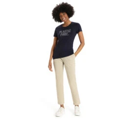 Icebreaker - Women's Tech Lite II S/S Tee Plastic Free - T-shirt En Laine Mérinos -Vestes Boutique icebreaker womens tech lite ii s s tee plastic free t shirt en laine merinos detail 4