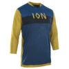 ION - Tee L/S 3/4 Scrub Amp - Maillot De Cyclisme -Vestes Boutique ion tee l s 3 4 scrub amp maillot de cyclisme