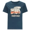 Jack Wolfskin - Boy's Wolf & Van - T-shirt -Vestes Boutique jack wolfskin boys wolf van t shirt