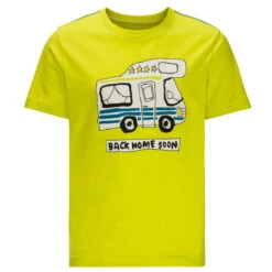 Jack Wolfskin - Boy's Wolf & Van - T-shirt -Vestes Boutique jack wolfskin boys wolf van t shirt 4