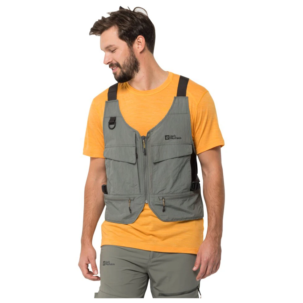 Jack Wolfskin - Diskovera Utility Vest - Gilet Softshell 4 Jack Wolfskin - Diskovera Utility Vest - Gilet Softshell – Image 2