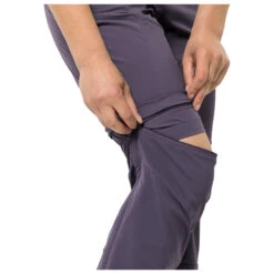 Jack Wolfskin - Women's Glastal Zip Away Pants - Pantalon Convertible -Vestes Boutique jack wolfskin womens glastal zip away pants pantalon convertible detail 5