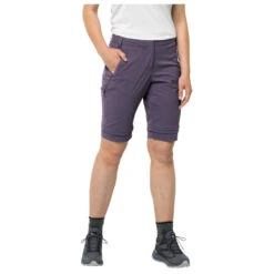 Jack Wolfskin - Women's Glastal Zip Away Pants - Pantalon Convertible -Vestes Boutique jack wolfskin womens glastal zip away pants pantalon convertible detail 6