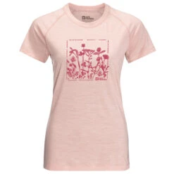 Jack Wolfskin - Women's Kammweg Graphic S/S - T-shirt En Laine Mérinos 13 Jack Wolfskin - Women's Kammweg Graphic S/S - T-shirt En Laine Mérinos -Vestes Boutique jack wolfskin womens kammweg graphic s s t shirt en laine merinos 2