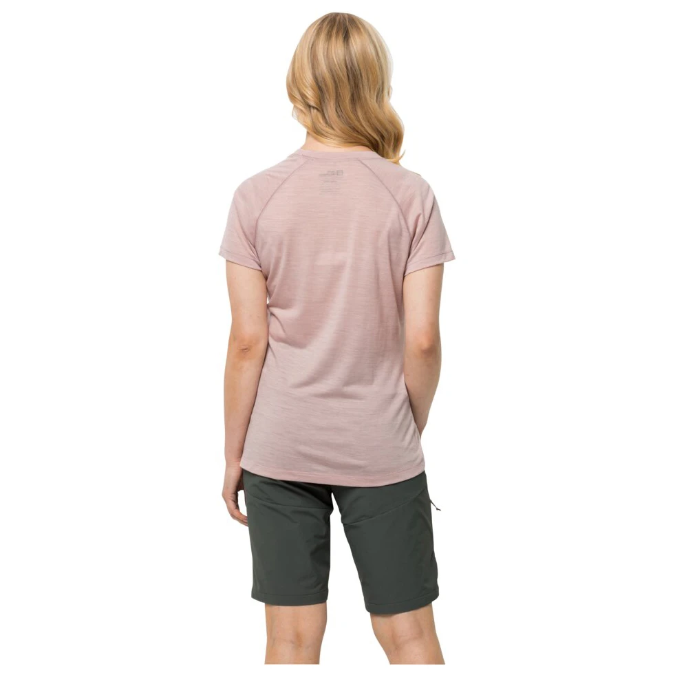 Jack Wolfskin - Women's Kammweg Graphic S/S - T-shirt En Laine Mérinos 5 Jack Wolfskin - Women's Kammweg Graphic S/S - T-shirt En Laine Mérinos – Image 3