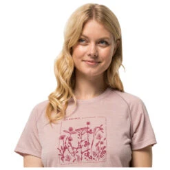 Jack Wolfskin - Women's Kammweg Graphic S/S - T-shirt En Laine Mérinos 11 Jack Wolfskin - Women's Kammweg Graphic S/S - T-shirt En Laine Mérinos -Vestes Boutique jack wolfskin womens kammweg graphic s s t shirt en laine merinos detail 4