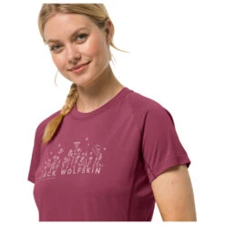 Jack Wolfskin - Women's Morobbia Vent T - Maillot De Cyclisme -Vestes Boutique jack wolfskin womens morobbia vent t maillot de cyclisme detail 4