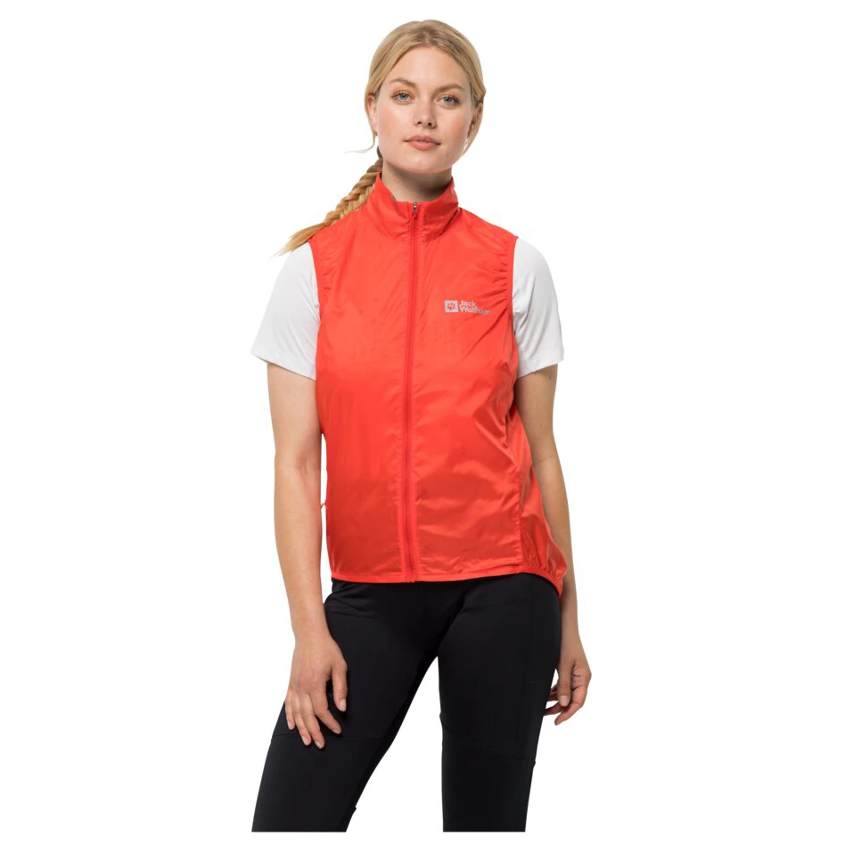 Jack Wolfskin - Women's Morobbia Wind Vest - Gilet De Cyclisme 4 Jack Wolfskin - Women's Morobbia Wind Vest - Gilet De Cyclisme – Image 2