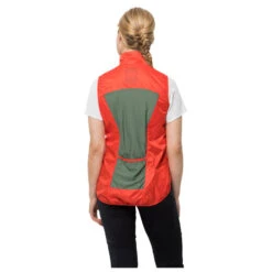 Jack Wolfskin - Women's Morobbia Wind Vest - Gilet De Cyclisme 10 Jack Wolfskin - Women's Morobbia Wind Vest - Gilet De Cyclisme -Vestes Boutique jack wolfskin womens morobbia wind vest gilet de cyclisme detail 3