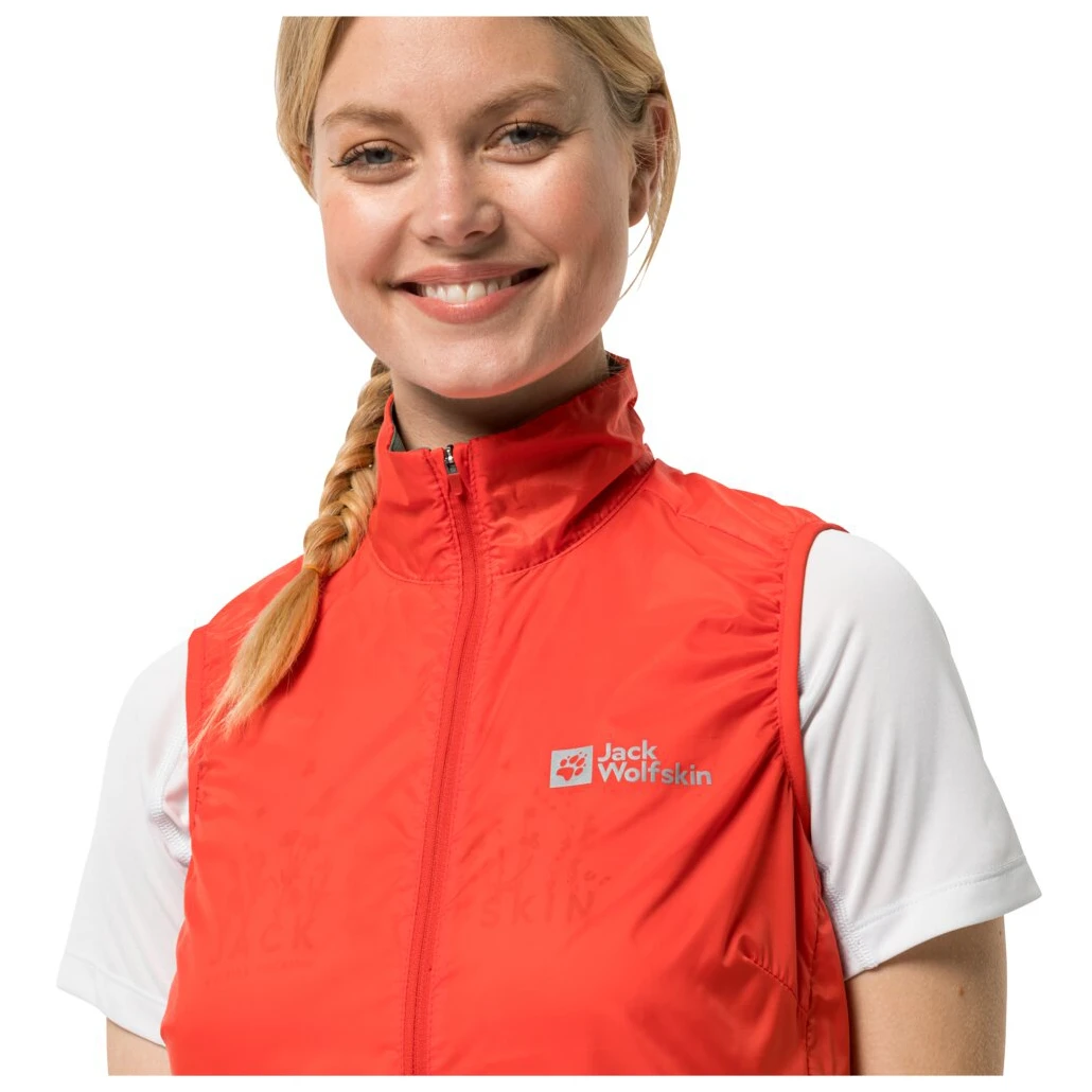 Jack Wolfskin - Women's Morobbia Wind Vest - Gilet De Cyclisme 8 Jack Wolfskin - Women's Morobbia Wind Vest - Gilet De Cyclisme – Image 6
