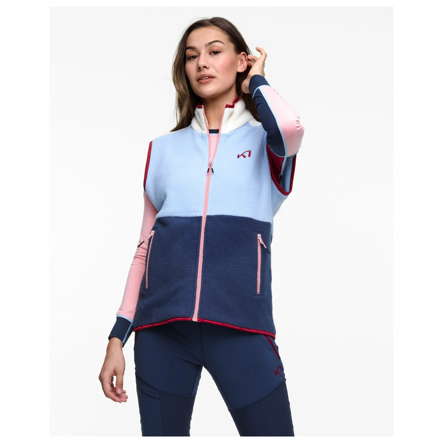 Kari Traa - Women's Ane Midlayer Vest - Polaire Sans Manches 5 Kari Traa - Women's Ane Midlayer Vest - Polaire Sans Manches – Image 3