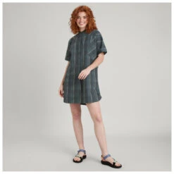 Kathmandu - Women's Sun-Scape UPF S/S Shirt Dress - T-shirt Technique -Vestes Boutique kathmandu womens sun scape upf s s shirt dress t shirt technique detail 4