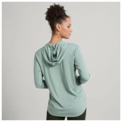 Kathmandu - Women's Sun-Stopper Hooded L/S Top - T-shirt Technique -Vestes Boutique kathmandu womens sun stopper hooded l s top t shirt technique detail 3