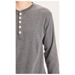 KnowledgeCotton Apparel - Cedar L/S Henley - Haut à Manches Longues -Vestes Boutique knowledgecotton apparel cedar l s henley haut a manches longues detail 5
