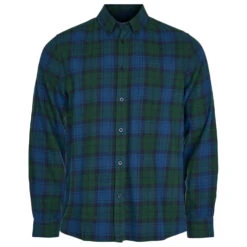 KnowledgeCotton Apparel - Light Flannel Checked Custom Fit Shirt - Chemise -Vestes Boutique knowledgecotton apparel light flannel checked custom fit shirt chemise 1